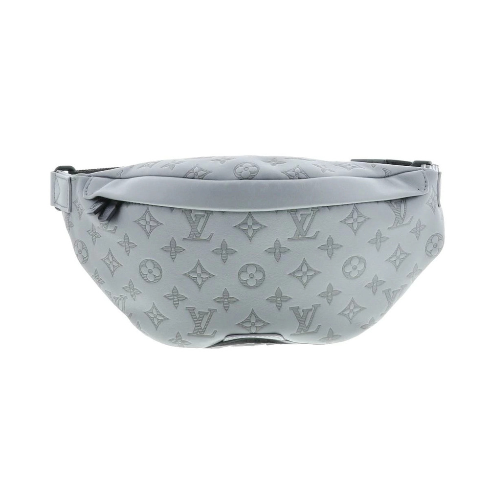 LOUIS VUITTON Discovery Bum Bag Waist Body Monogram Shadow Black